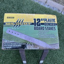 Plástico Bender Board Stakes