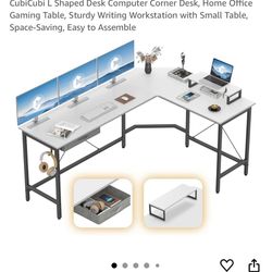 L desk