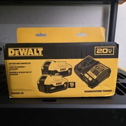 DeWalt Battery And Charger Kit - Juego De Bateria