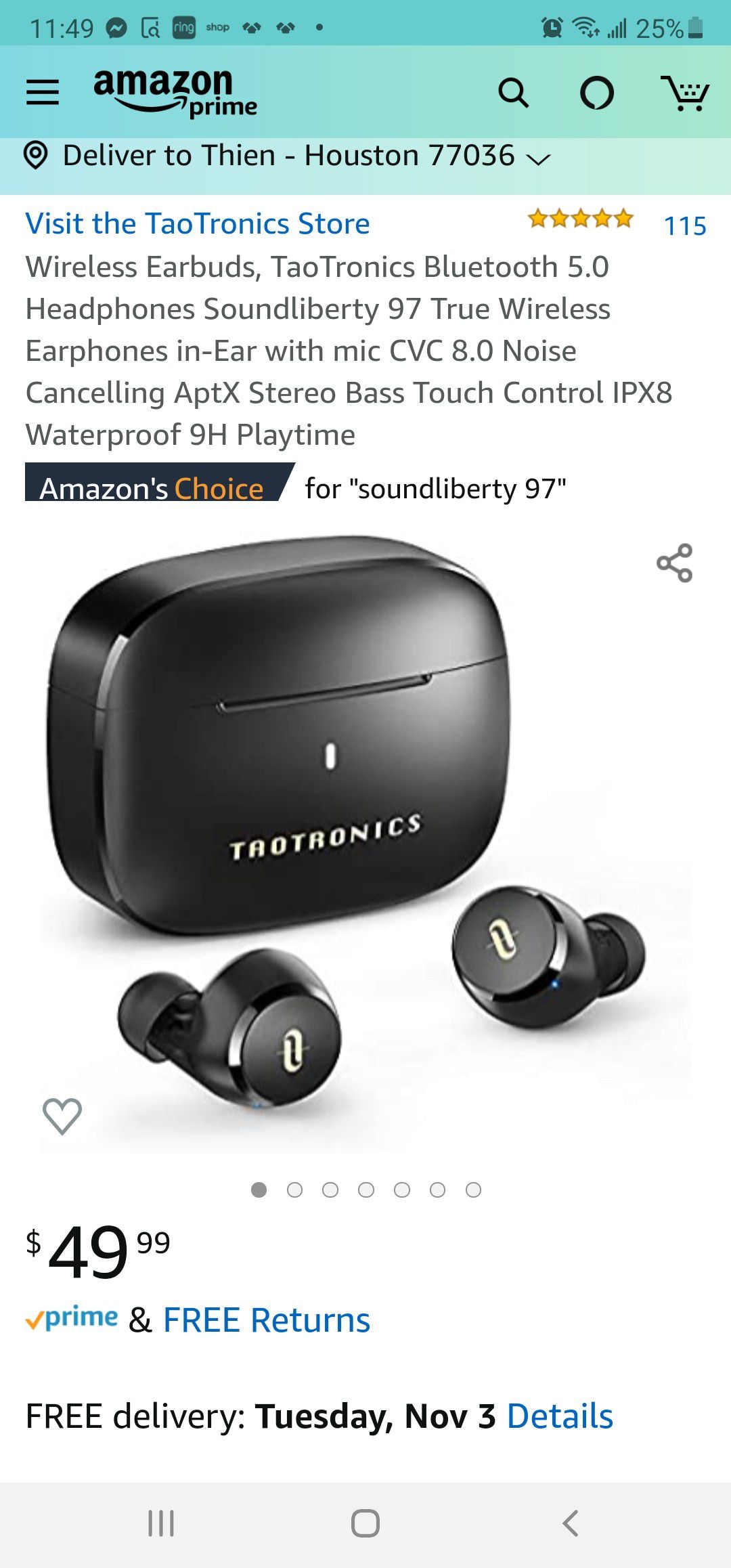 Wireless Bluetooth headphones