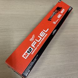 Milwaukee New 3/8” Extended Ratchet M12 Fuel Brushless 