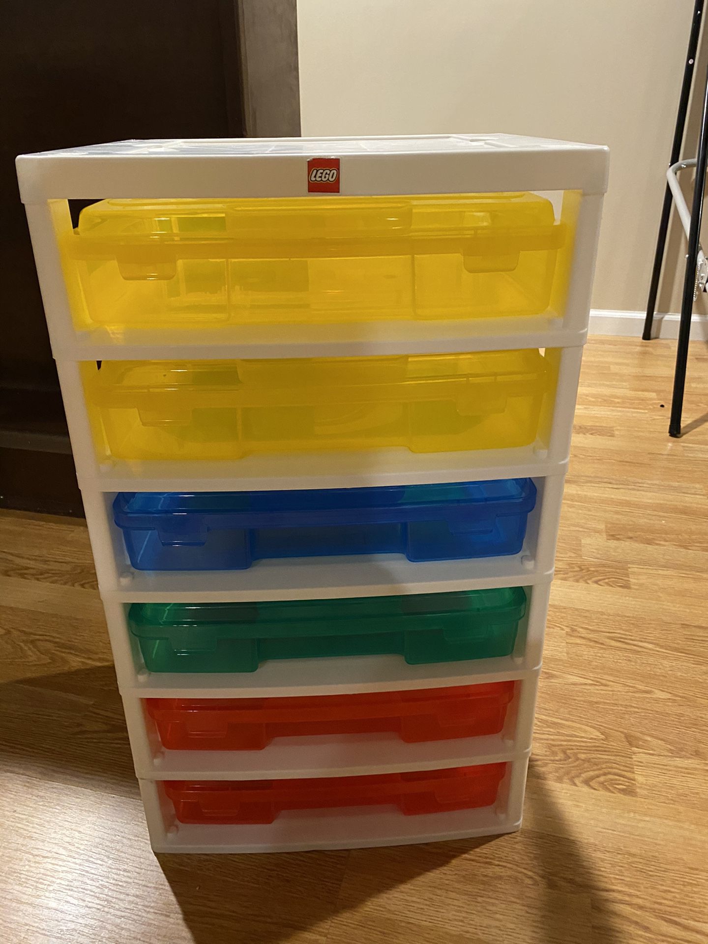 Lego storage 6 bin