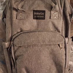 Baby Go Diaper Bag Backpack 