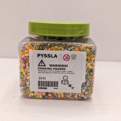 IKEA Pyssla Beads, Assorted Pastel Colors - 1lb 5oz