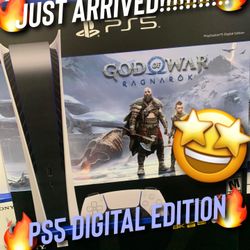 PS5 DIGITAL GOD OF WAR EDITION AVAILABLE NOW!!!!!!!!