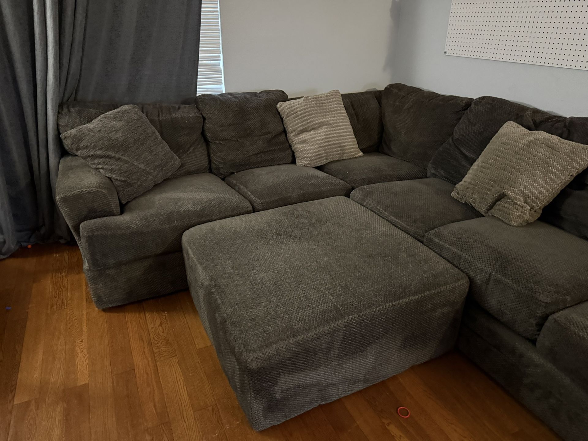 American furniture Mammoth Sectional w/ Ottoman