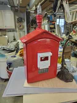 Fire alarm box lamp