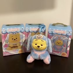 Disney Winnie-the-Pooh Collection: Naughty Team Vinyl Plush Pendant Surprise Box