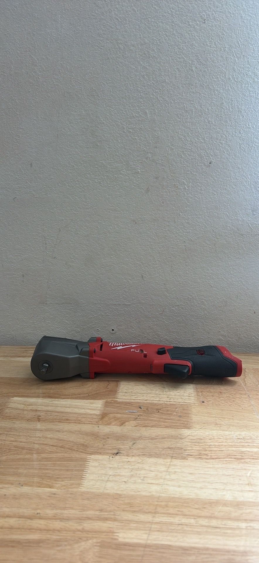 M12 FUEL 12V Lithium-Ion Brushless Cordless 3/8 in. Right Angle Impact Wrench (Tool-Only)has 2 holes but works great!!