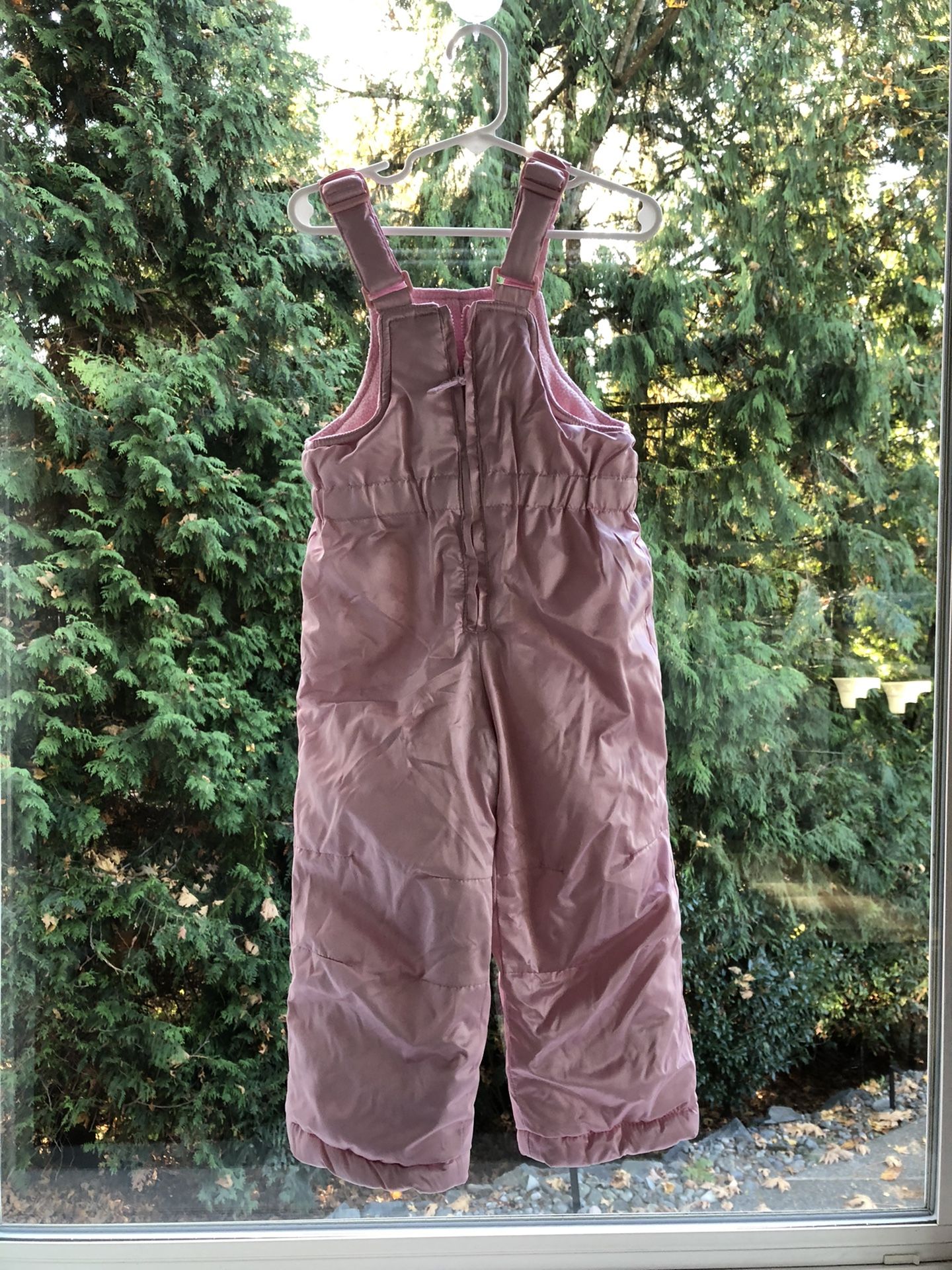 Pink Snow bibs 24months