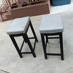 2 Stools In Excellent 