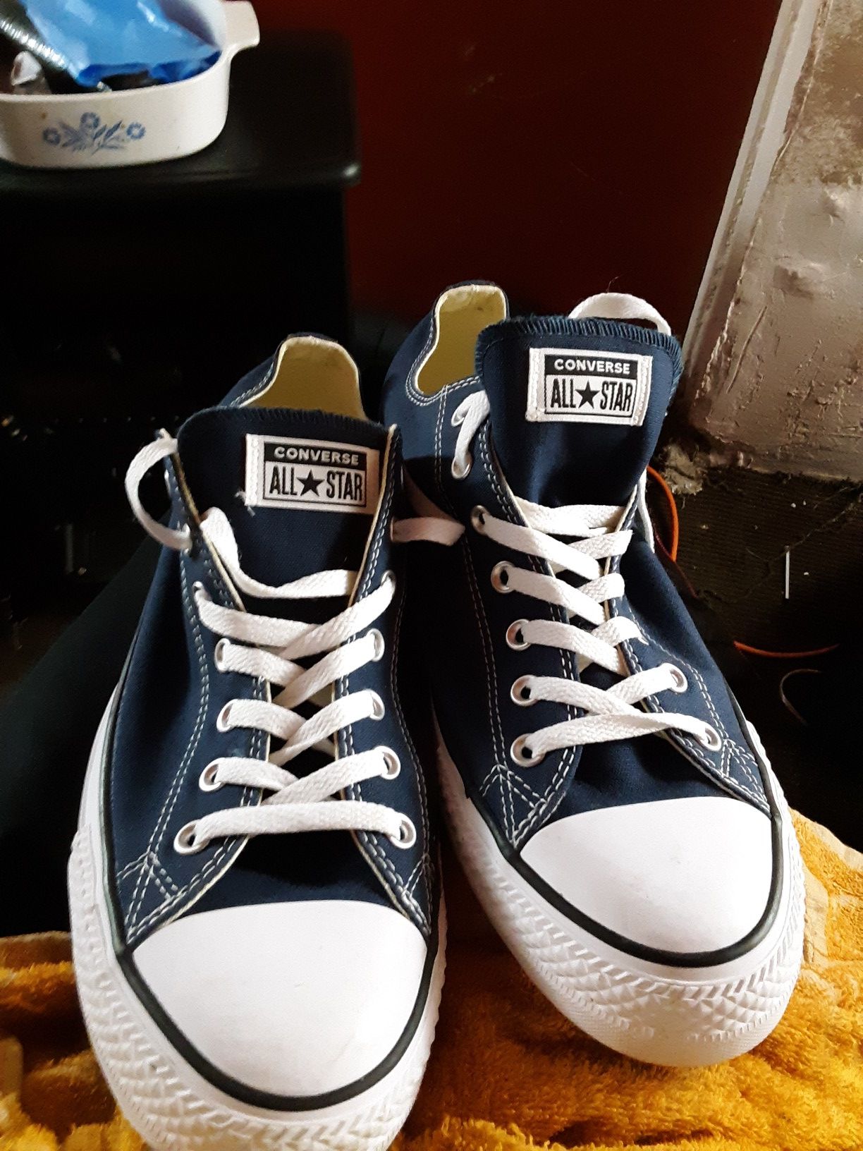 Blue Converse All Stars never worn size 13 need to sell today