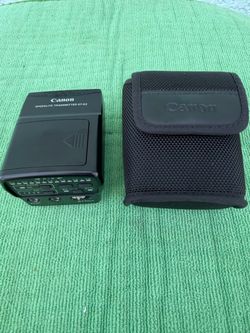 Canon Speedlite Transmitter ST-E2 Wireless Flash Controller with Original Case
