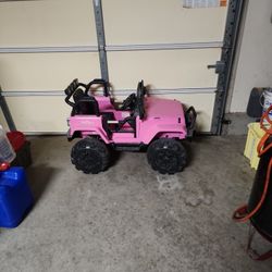 Pink Jeep