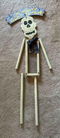 Wooden skeleton