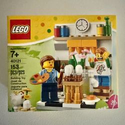 New LEGO Easter Egg Decorating Set 40121