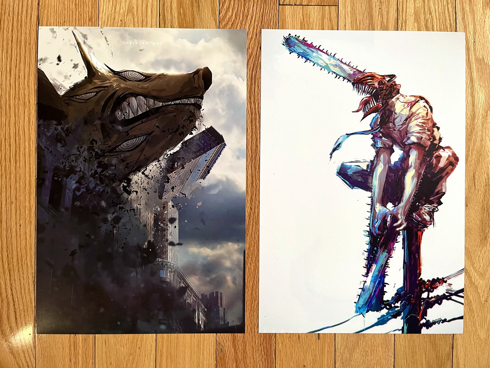 Chainsaw Man Art Posters