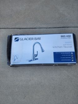 Glacier Bay Stainless Steel Pull-down Kitchen Faucet