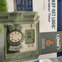 Orbit 6 Station Sprinkler Timer 