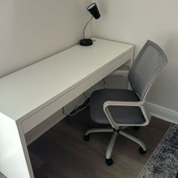 IKEA Micke Desk + Chair