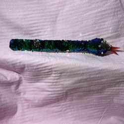 Sparkly Sequins Snake Slap Wrist Bracelet