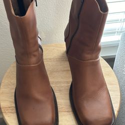 Brown boots