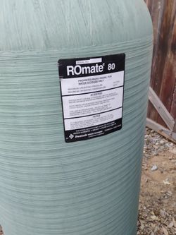 REVERSE OSMOSIS Large Pressurized Water Tank ROmate 80