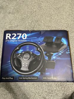 DOYO R270 Racing Wheel Steering Wheel + Pedals + Shifter