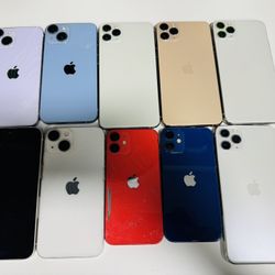 10x Unlocked iPhone 14 12 Mini 11 Pro Max Wholesale Lot