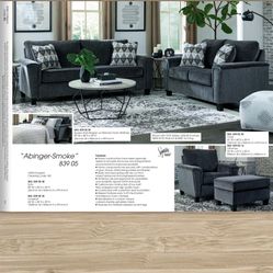 $799 Sofa Loveseat By Ashley 