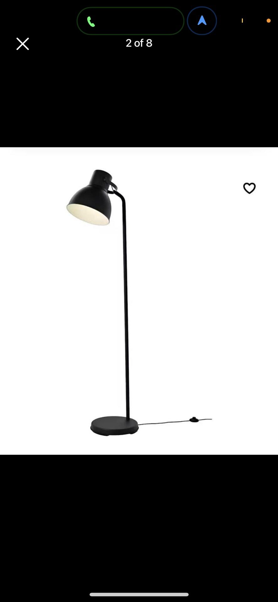 Hektar Floor Lamp Ikea