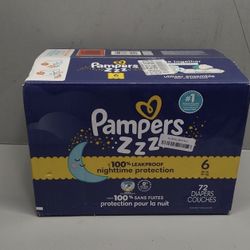 Pampers Nighttime Size 6