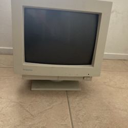 Retro IBM Computer Monitor