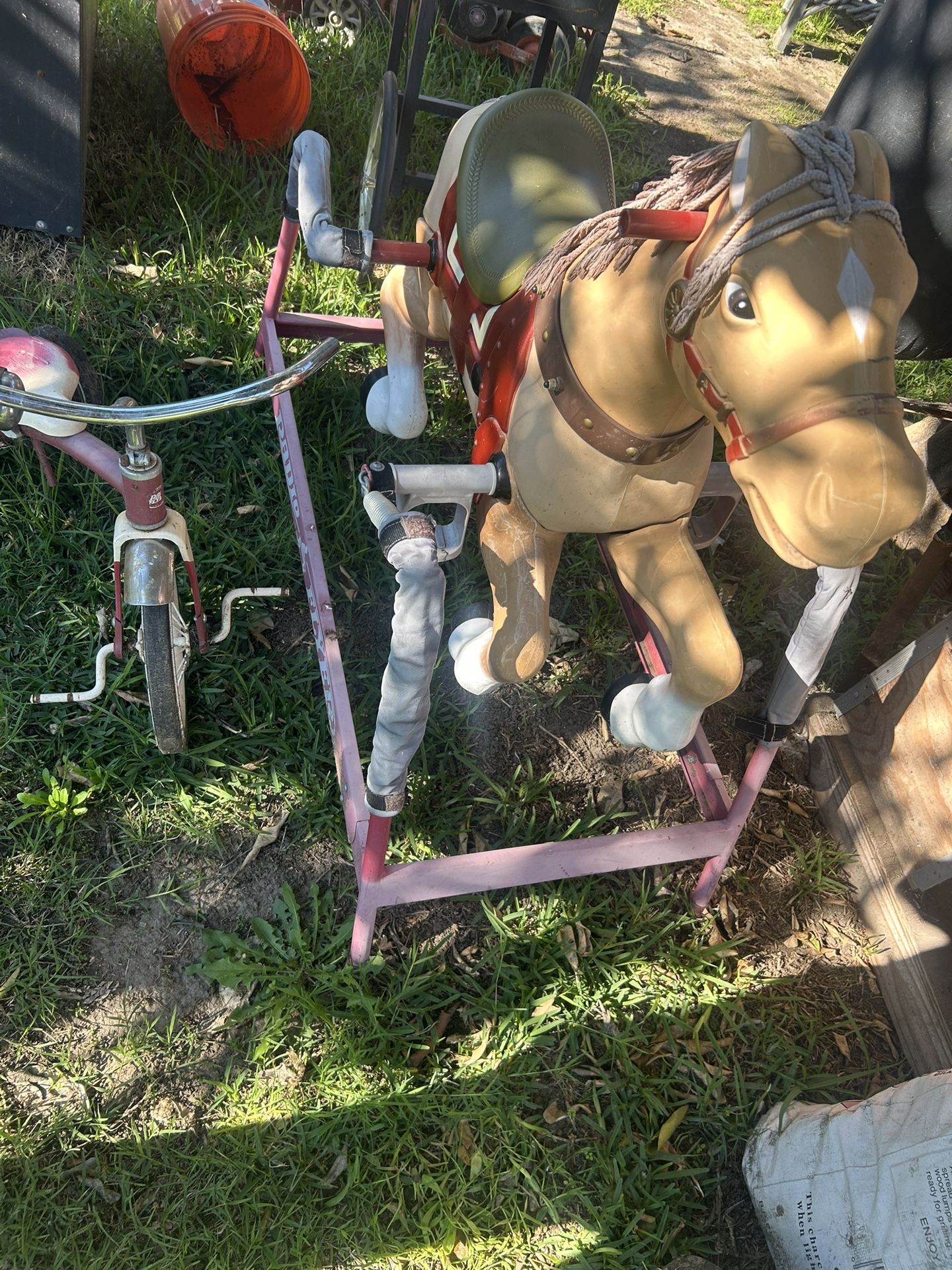 Caballito Y Bici Para Niños