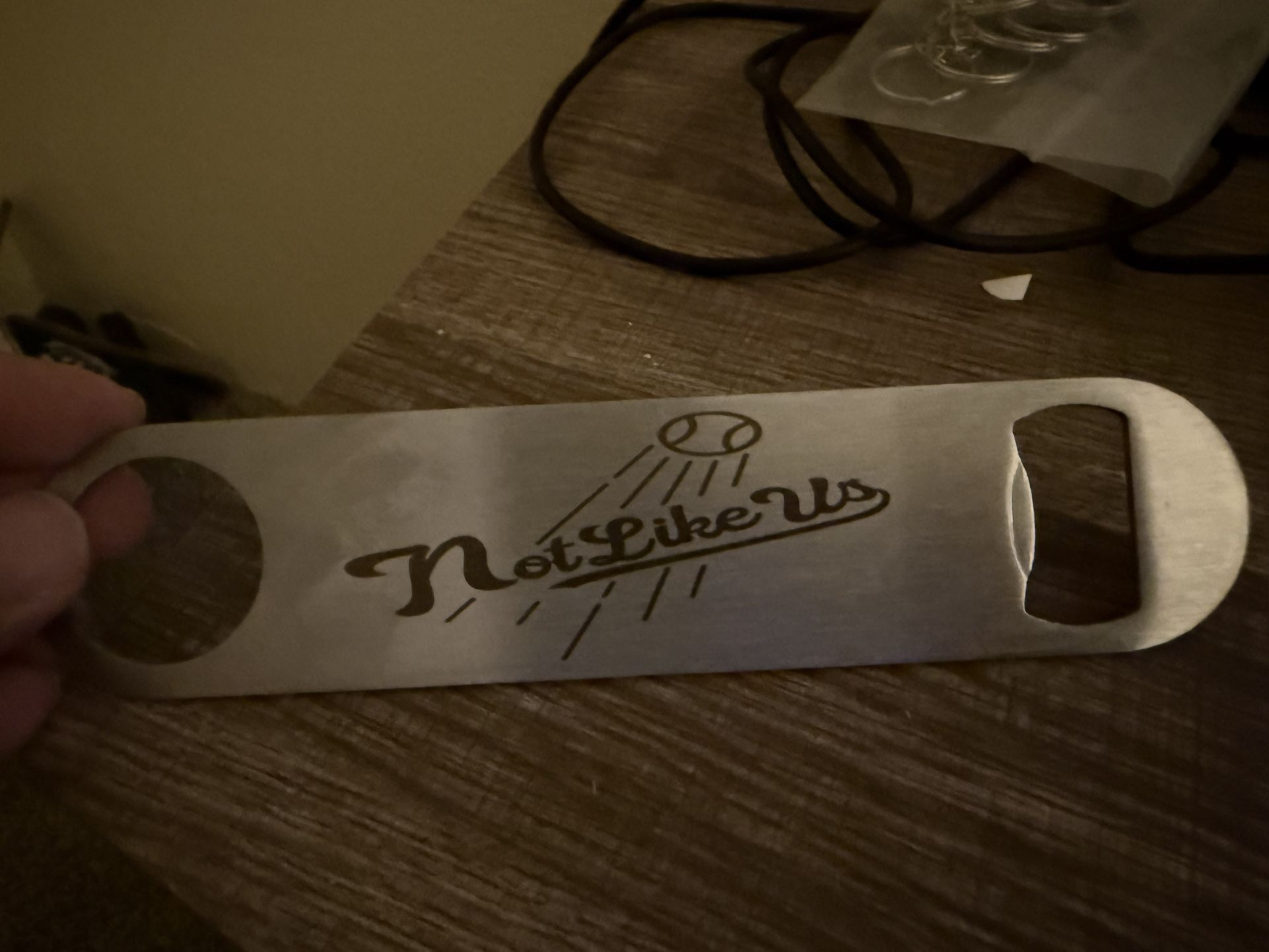 Dodgers Engraved Bottle Openers