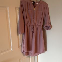 Rose Colored Pink Dress