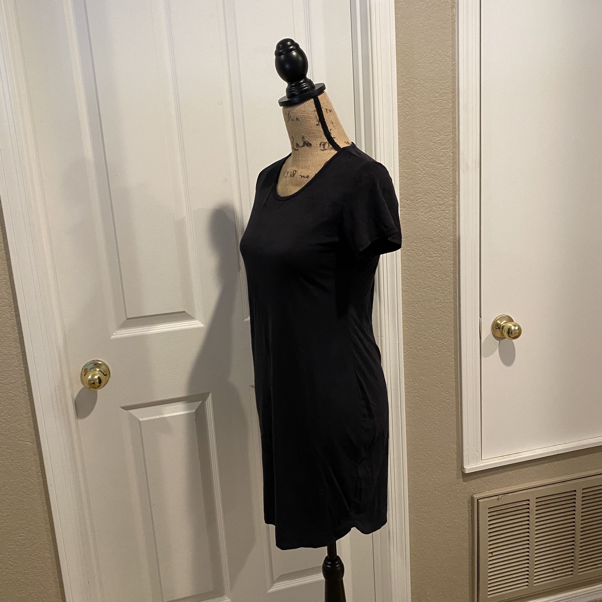 Faux Suede Dress