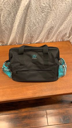 Horse bag by Kensington protective signature zippered horse bag, in Atlantis Plaid