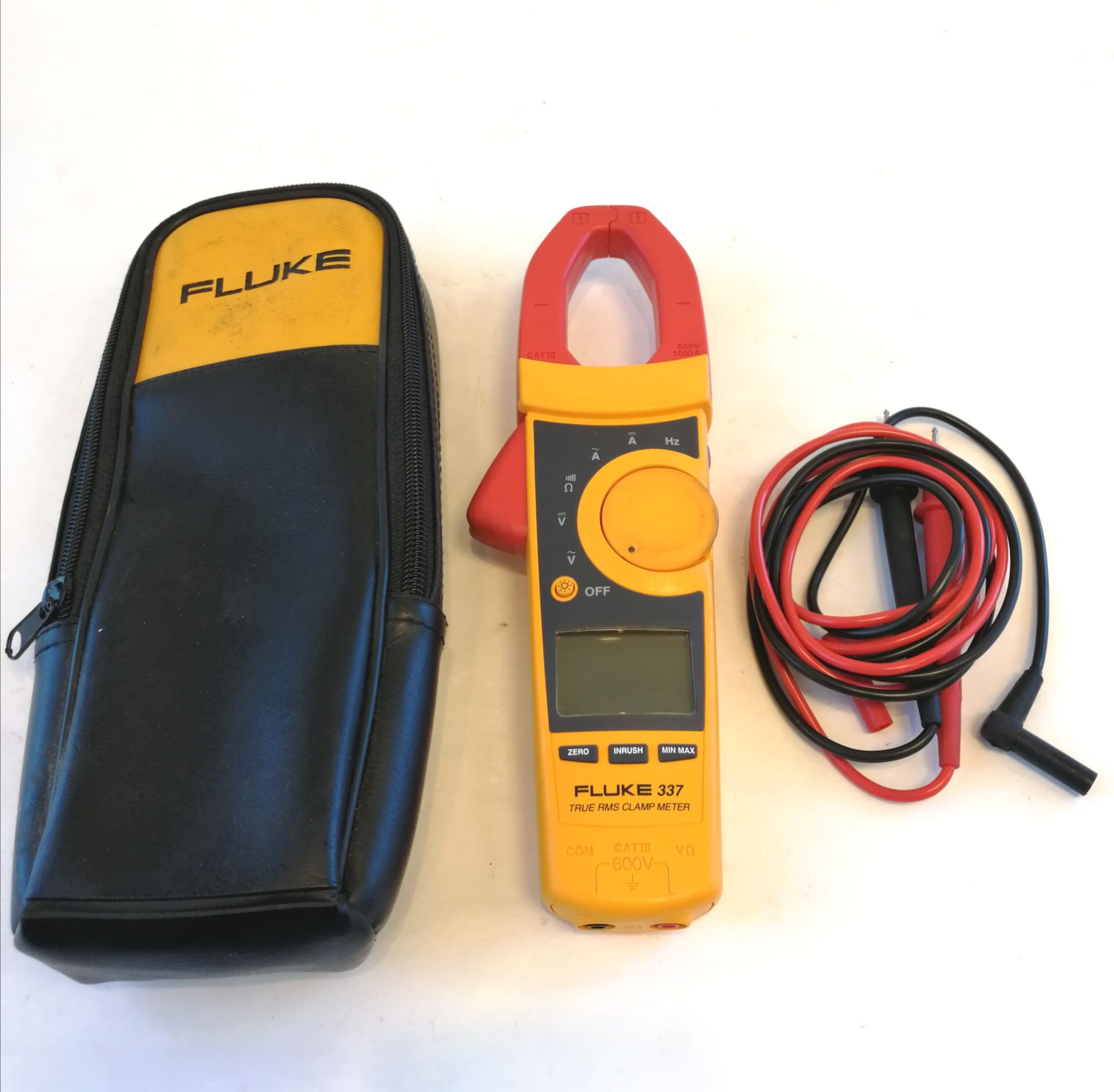 FLUKE 337 TRMS CLAMP METER W/LEADS for Sale in Sun City, AZ OfferUp