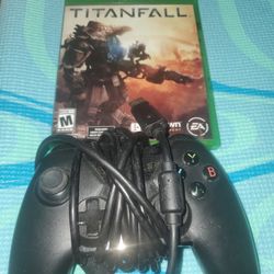 Xbox One Wired Controller and Game