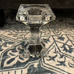 Marquis By Waterford Crystal Verano Pillar-Candle Holder 6” New