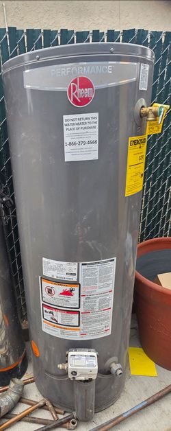 Water heater 50gal. Rheem
