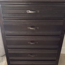 Five Drawer Tall dresser