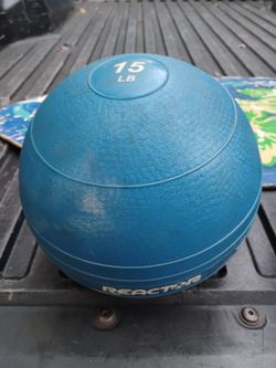 15 LB.  REACTOR  SMALL  BALL = $35  /  20 LB.  PROSOURCE  FIT  TREAD  SLAM  BALL = $40;