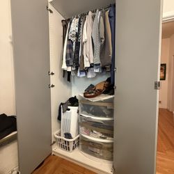 Moving sale - 2 ikea wardrobes