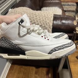 jordan 3 reimagined white cement 9.5