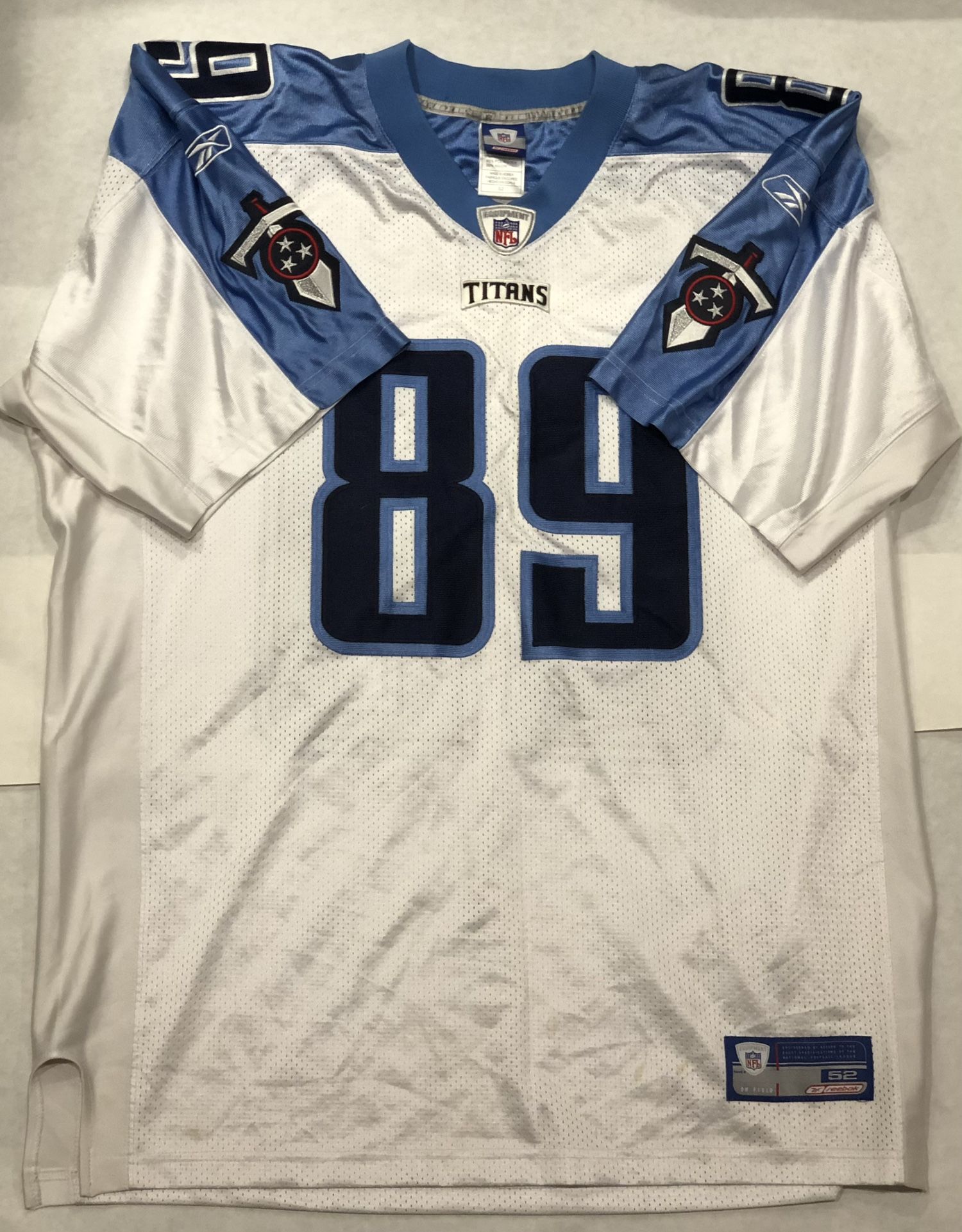 Tennessee Titans Rare Frank Wycheck Jersey