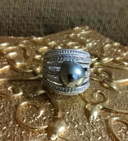 Vintage Pearl Cocktail Ring 💍✨