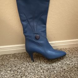 Blue Knee High