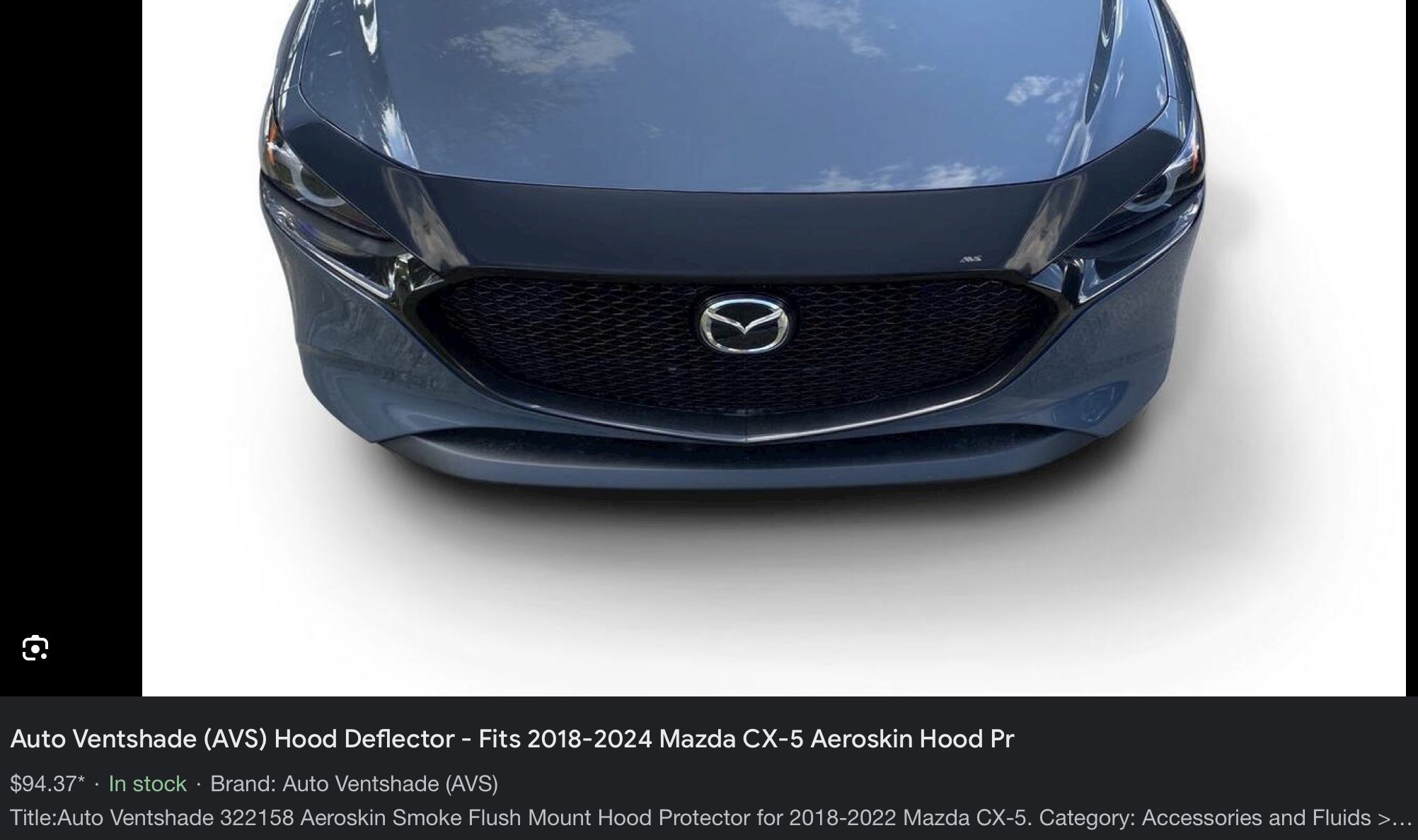 Mazda CX5 AVS Aeroskin 322158